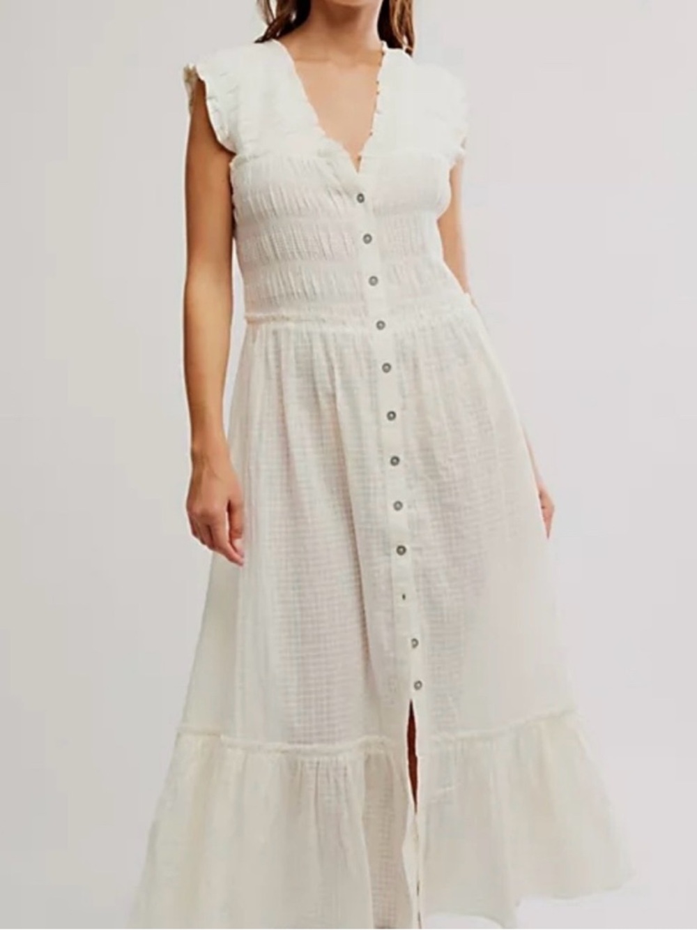 Free People Desert Dazed Midi Dress Size Large - Picture 6 of 12